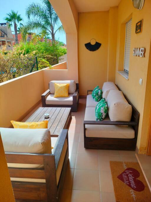 Apartamento Bajo Con Jardin A Pie De Playa Y Piscina Comunitaria Con Jacuzzi Playas de Vera Exterior foto