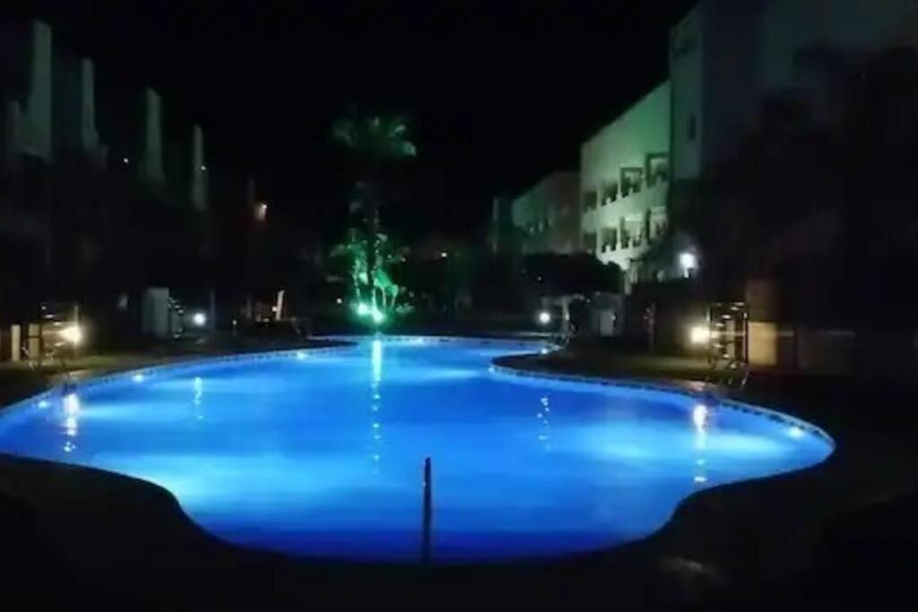 Apartamento Bajo Con Jardin A Pie De Playa Y Piscina Comunitaria Con Jacuzzi Playas de Vera Exterior foto