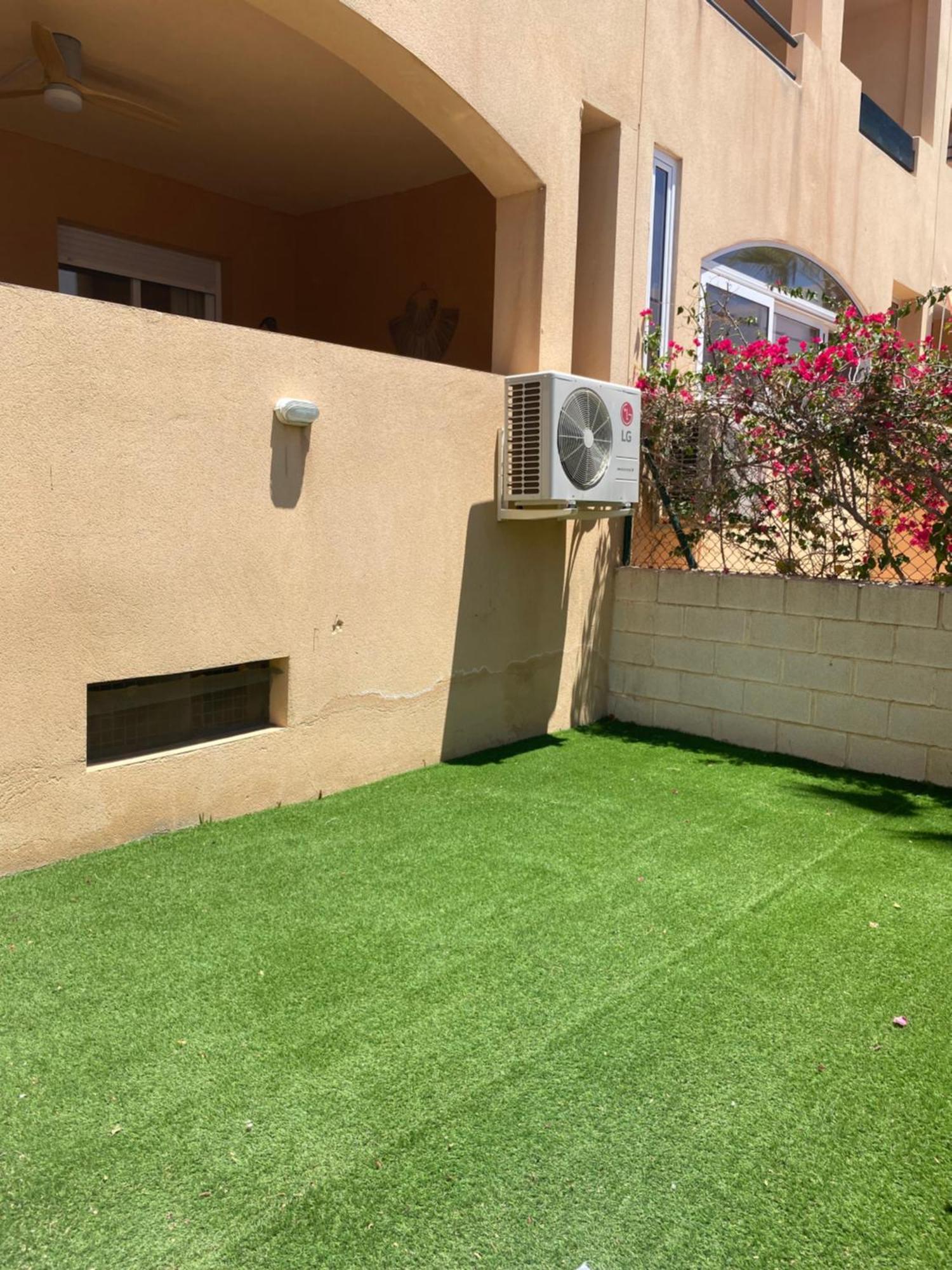 Apartamento Bajo Con Jardin A Pie De Playa Y Piscina Comunitaria Con Jacuzzi Playas de Vera Exterior foto